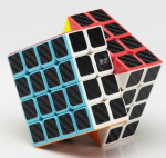 Кубик 4х4 QiYi MoFangGe карбон 